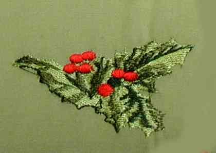 BFC0175 Victorian Santa Wreath
