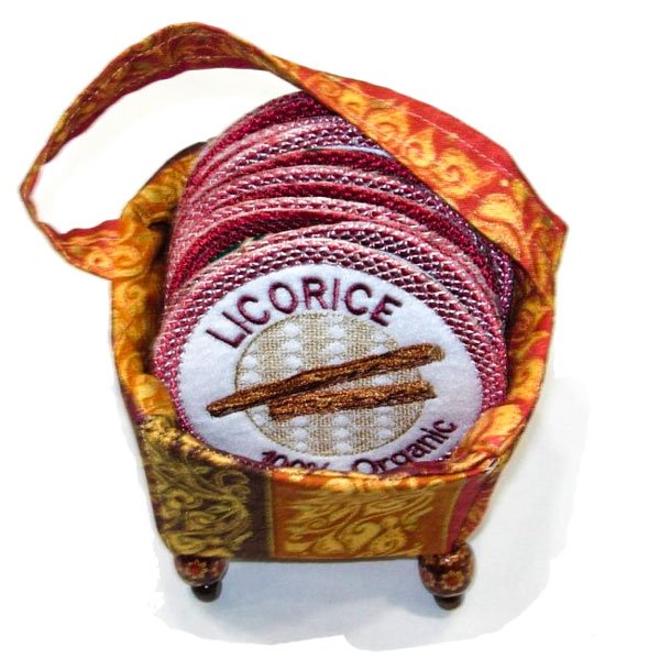 BFC1762 A Dozen Spicy Coasters