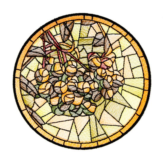 BFC1765 Stained Glass Circles and Frames - Part 3