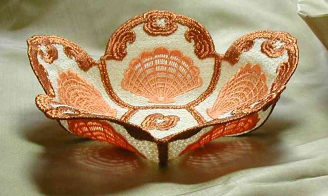 BFC0177  Lace Bowls - Seashell