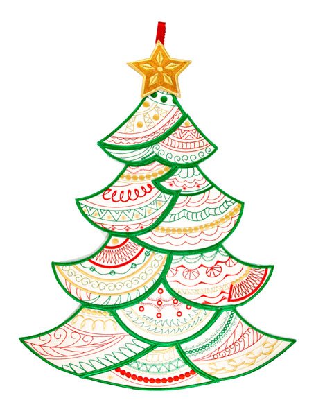BFC1771 QIH Tangled Christmas Tree