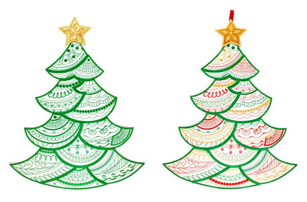 BFC1771 QIH Tangled Christmas Tree