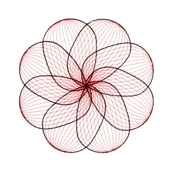 BFC1779 Two Color Quilt Circles