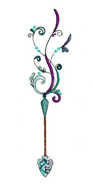 BFC1786 Feathered Arrows