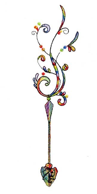 BFC1786 Feathered Arrows
