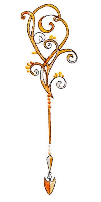 BFC1786 Feathered Arrows