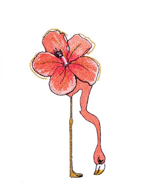 BFC1789 Flamingo Paradise