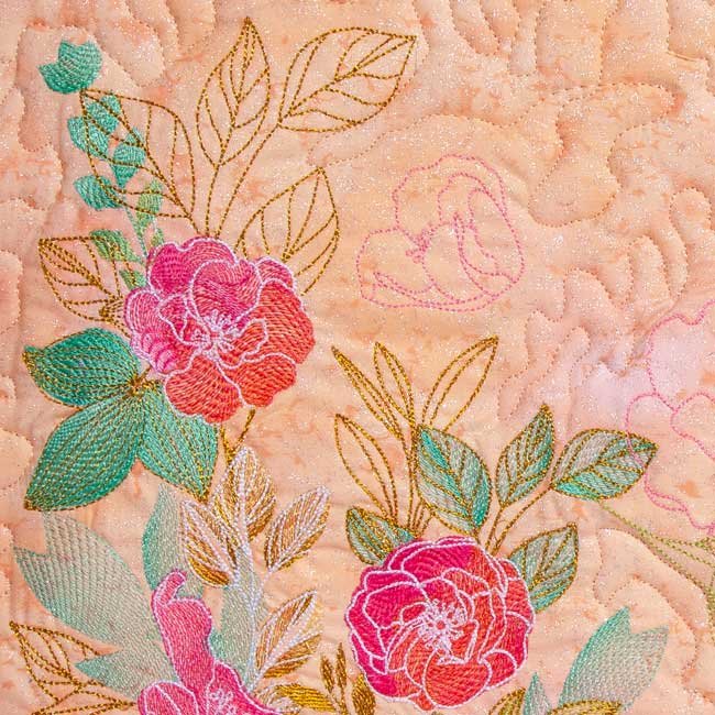 BFC1791 Watercolor Wild Roses