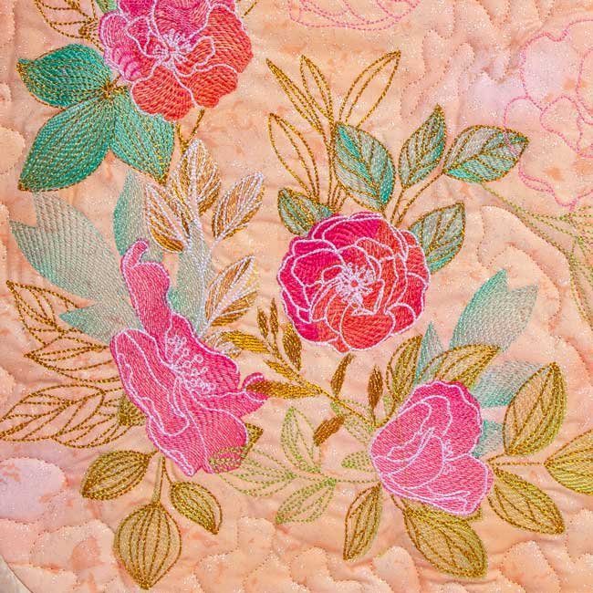 BFC1791 Watercolor Wild Roses
