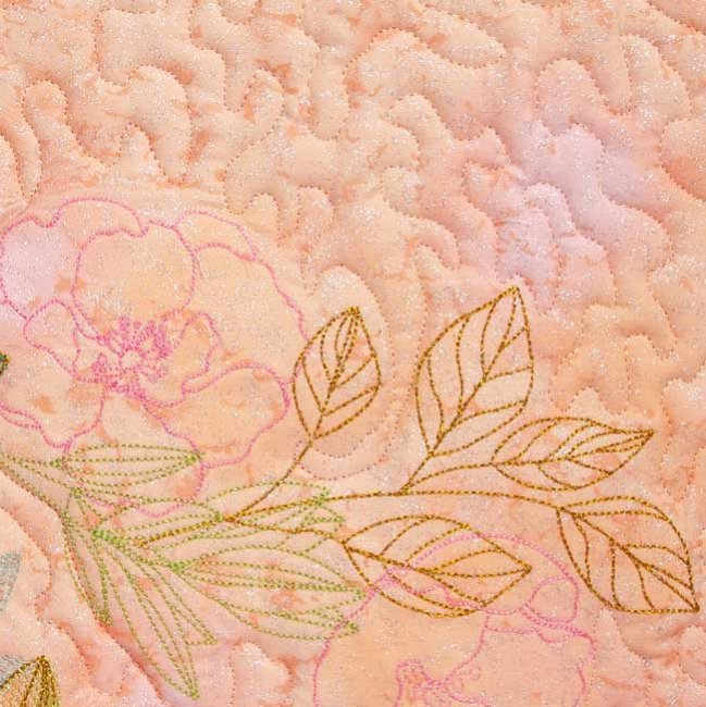 BFC1791 Watercolor Wild Roses