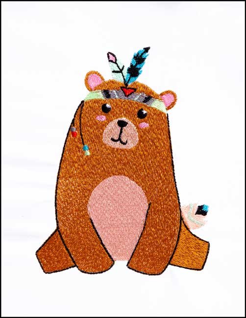 BFC1793 Fun Tribal Animals