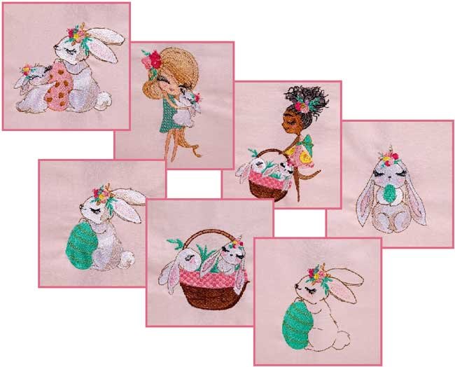 BFC1796 Captivating Bunnies for Easter
