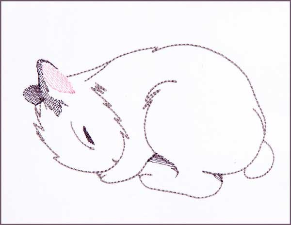 BFC1799 Cute Bunnies Funset