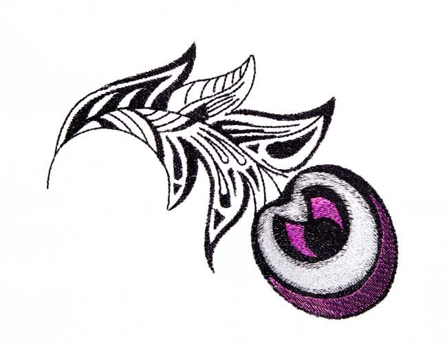 BFC1804 Metallic Feathers