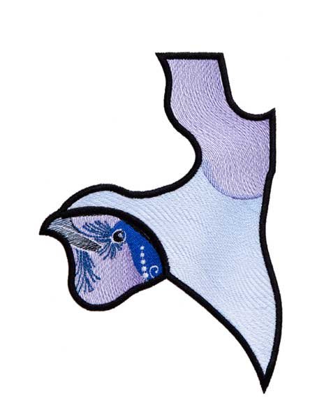 BFC1808 Ching Chou's Bird in Blue