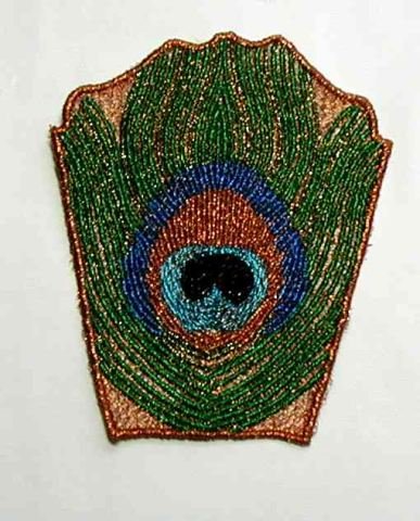 BFC0181 Lace Bowl & Doily - Peacock
