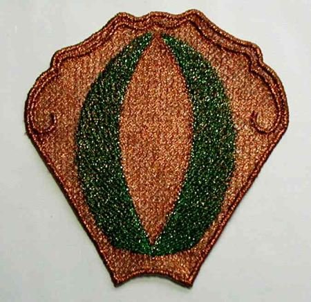 BFC0181 Lace Bowl & Doily - Peacock