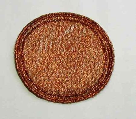 BFC0181 Lace Bowl & Doily - Peacock