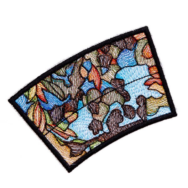 BFC1824 Stained Glass El Paso Rose Window