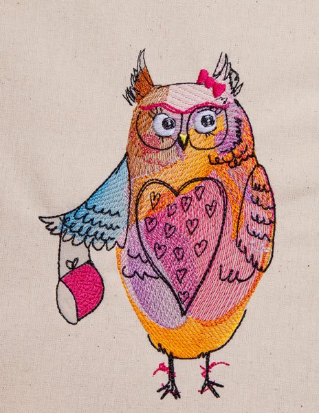 BFC1825 The Owl Family goes Shopping