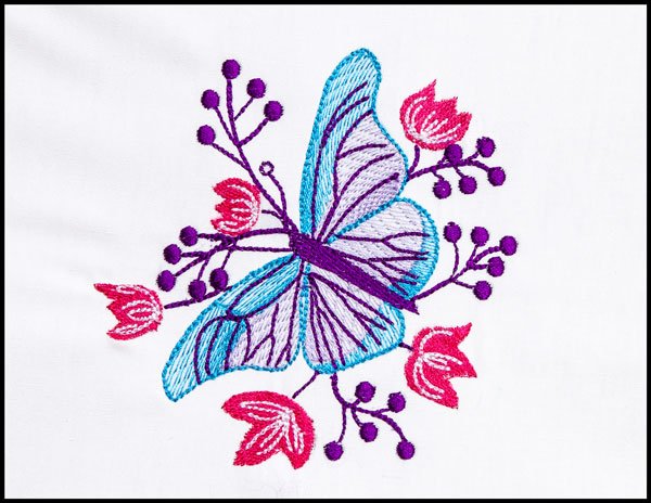 BFC1827 Birds, Flowers & Butterflies