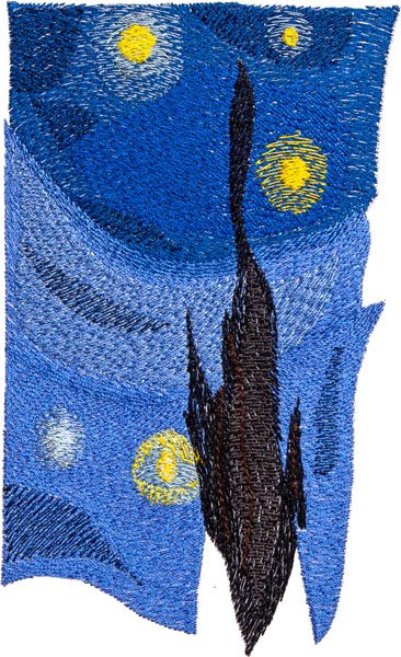 BFC1829 Large Starry Night by Vincent Van Gogh