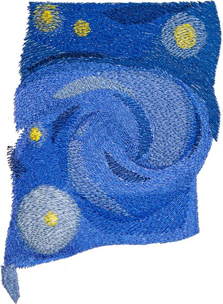BFC1829 Large Starry Night by Vincent Van Gogh