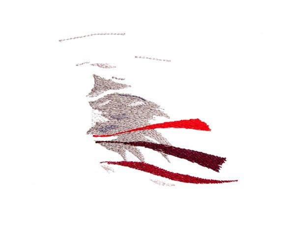 BFC1833 Large Eagle Portrait with American Flag