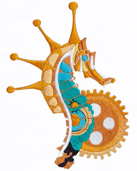 BFC1836 Steampunk Seahorse