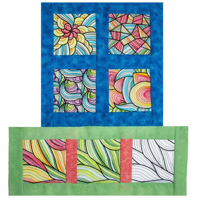 BFC1841 Versatile Colorful Quilt Blocks - Part 2