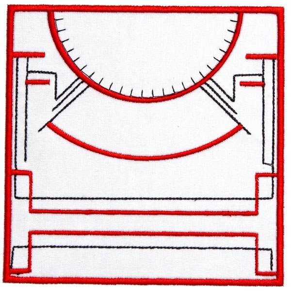 BFC1845 Art Deco Quilt Blocks
