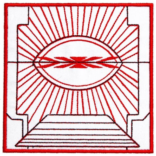 BFC1845 Art Deco Quilt Blocks