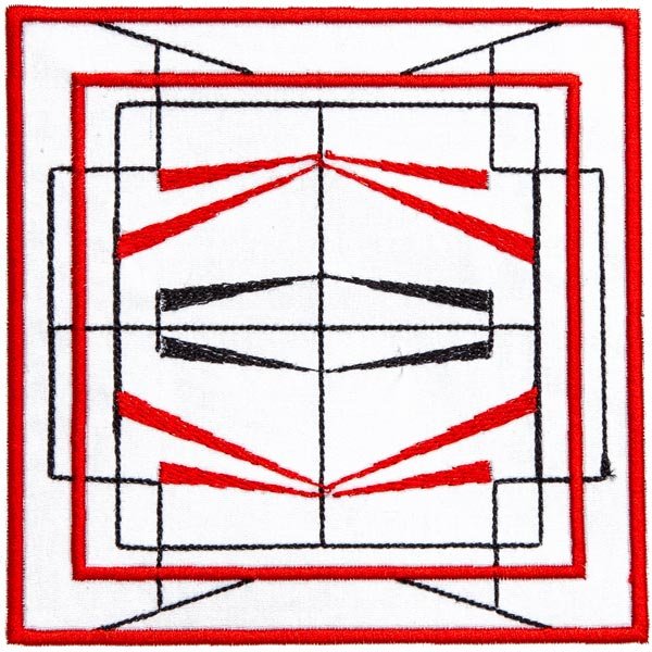 BFC1845 Art Deco Quilt Blocks