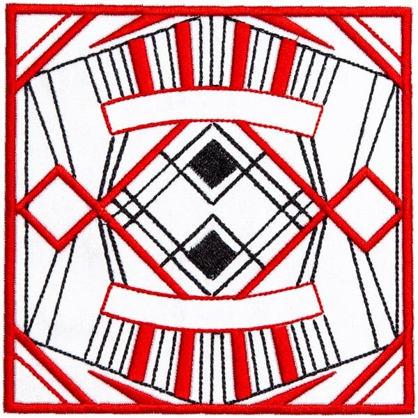 BFC1845 Art Deco Quilt Blocks