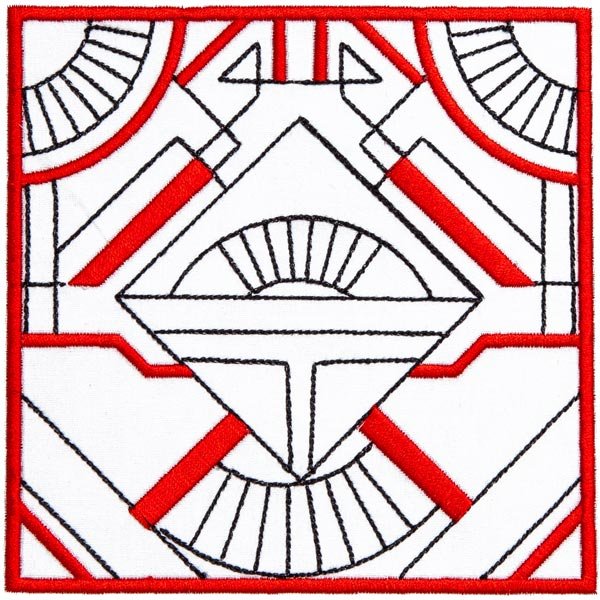BFC1845 Art Deco Quilt Blocks