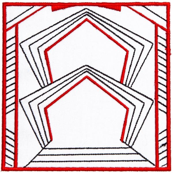 BFC1845 Art Deco Quilt Blocks