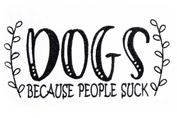 BFC1846 Dog Quote Fun Set