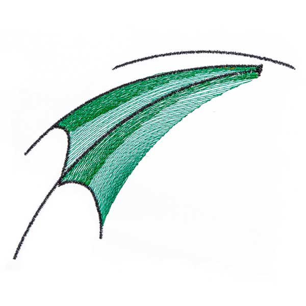 BFC1847 Steampunk Green Dragon