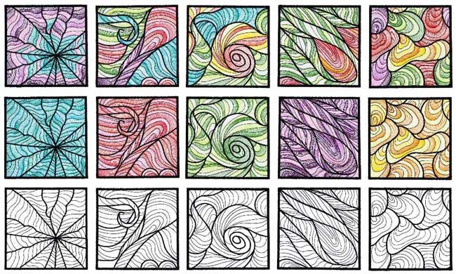 BFC1854 Versatile Colorful Quilt Blocks - Part 3