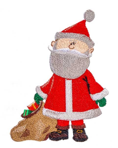 BFC1860 Rudolph and Santa