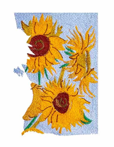 BFC1862 Large Sunflowers by Vincent Van Gogh