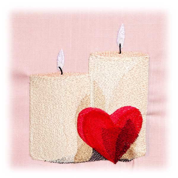 BFC1864 Three Christmas Candles Fun Set