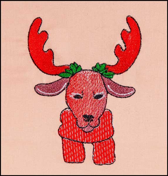 BFC1876 Pig Family Christmas Celebration