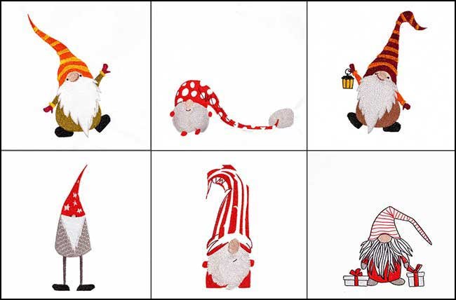 BFC1881 Christmas Gnome Fun Set II