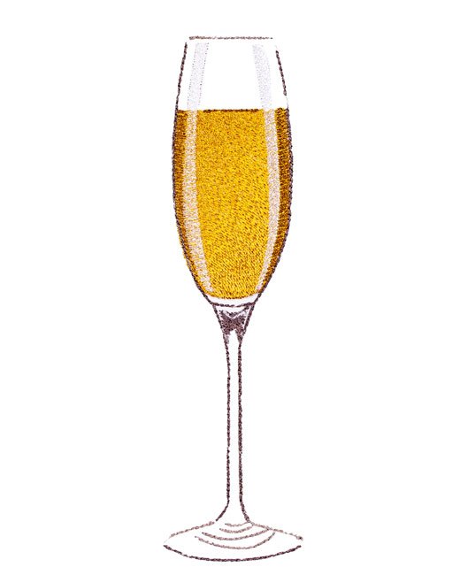 BFC1885 Champagne Glasses- Fun Set