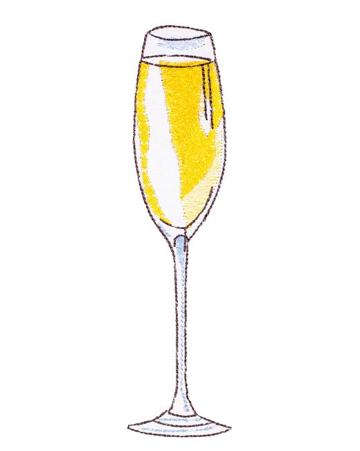BFC1885 Champagne Glasses- Fun Set