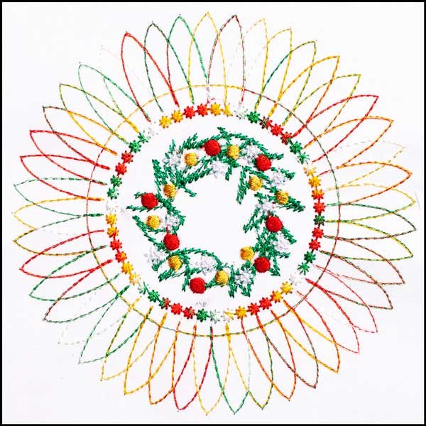 BFC1886 Variegated Mandalas