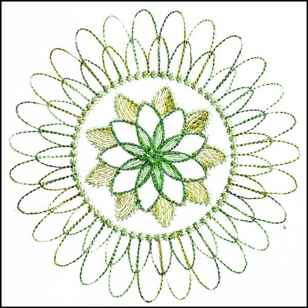 BFC1886 Variegated Mandalas