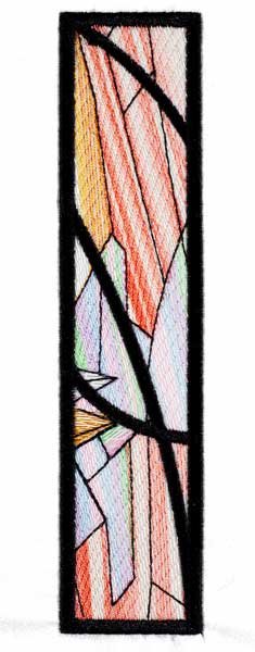 BFC1889 Variegated Sunflowers Stained Glass