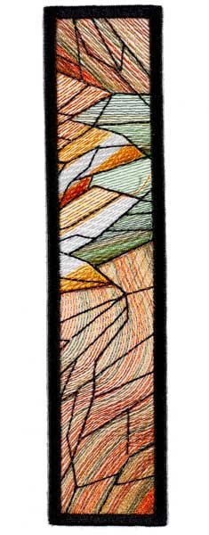 BFC1889 Variegated Sunflowers Stained Glass